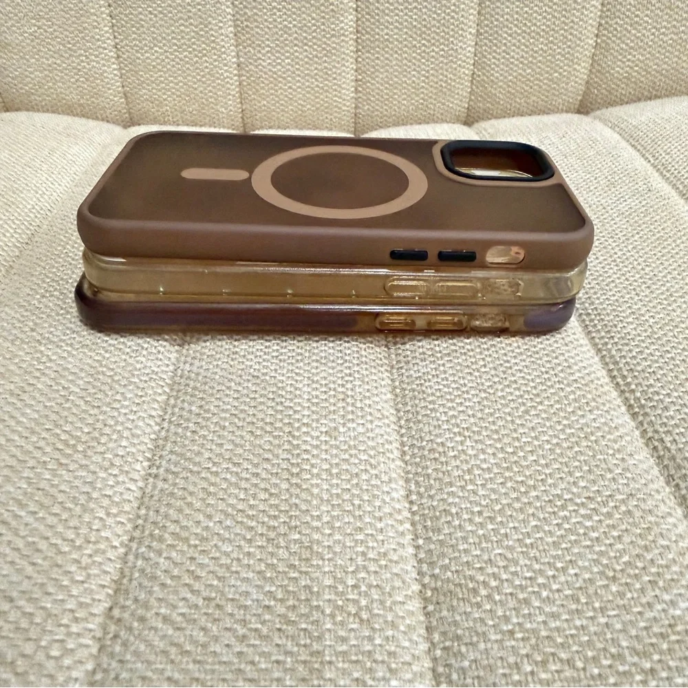kate spade Floral and Clear iPhone 12 Pro Cases - Brown and Purple
